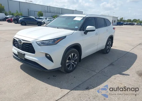 2020 Toyota Highlander Xle из США, поврежденный, VIN 5TDGZRBH1LS049186